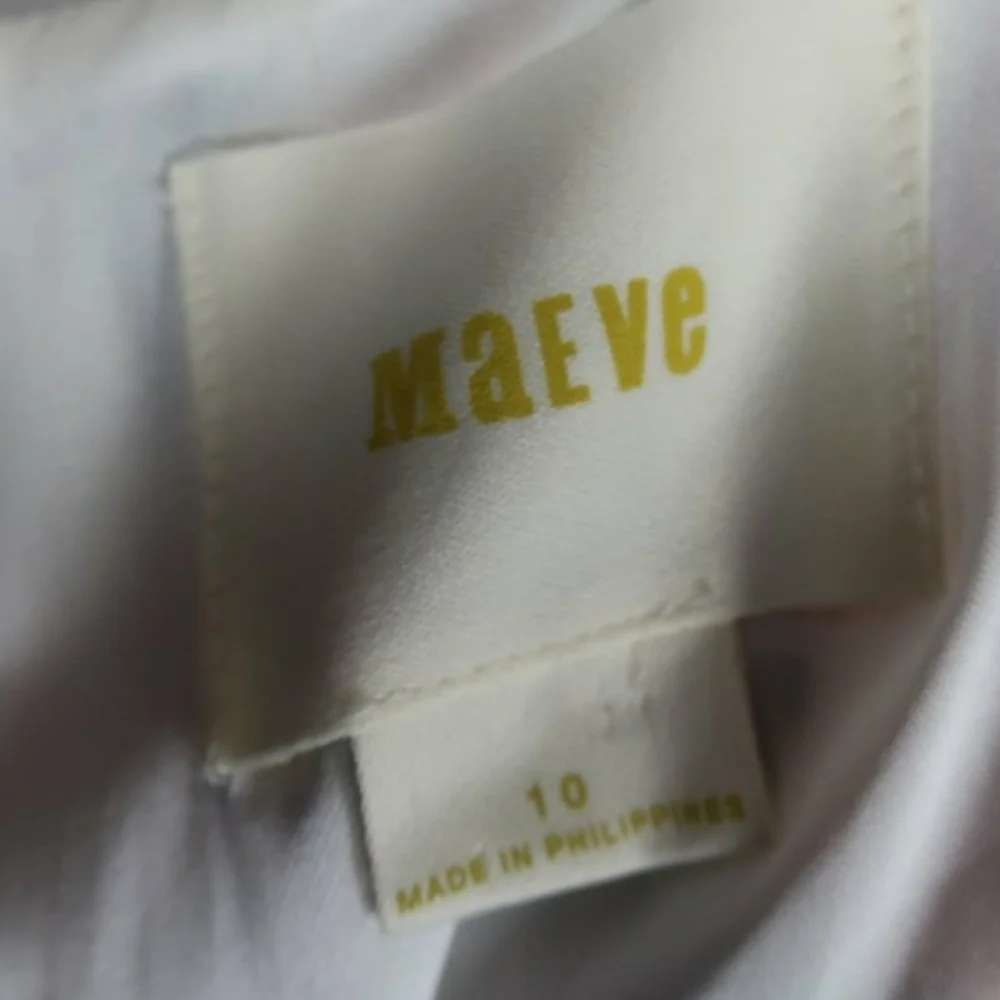 Anthro Maeve Neon Splash Dress Size 10 - Picture 7 of 8